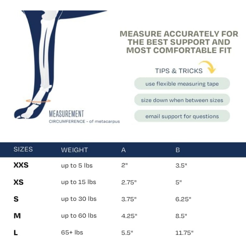 Splint Carpal Hyperextension Dog Brace ,Supports Fractures and Sprains, Front Leg Support (Small) Dog Ankle Splint Brace