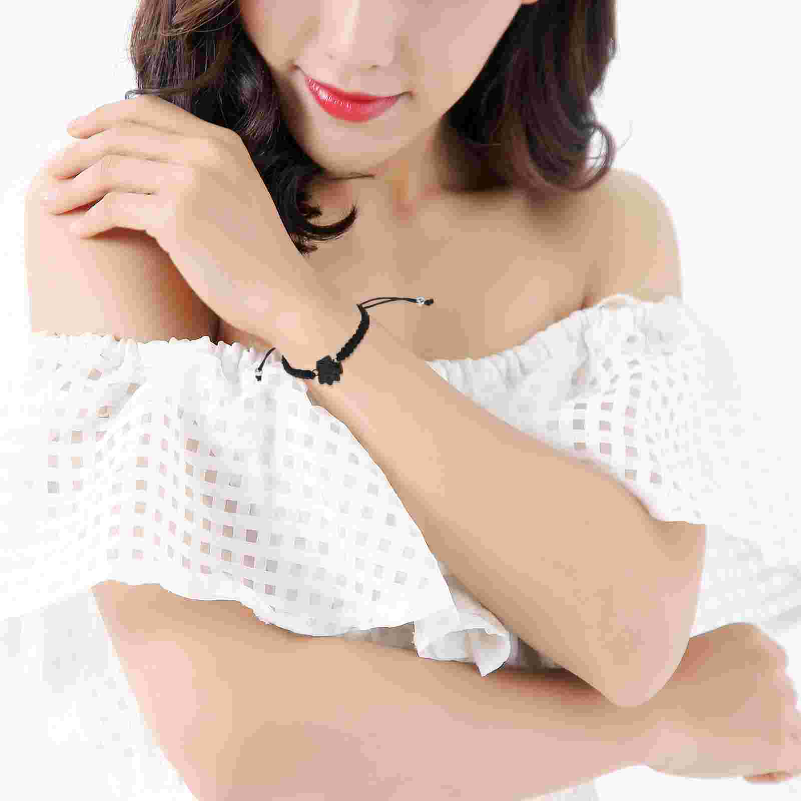 Pet Cremation Bracelet Jewelry for Ashes Dog Keepsake Souvenir Urns Braided Print