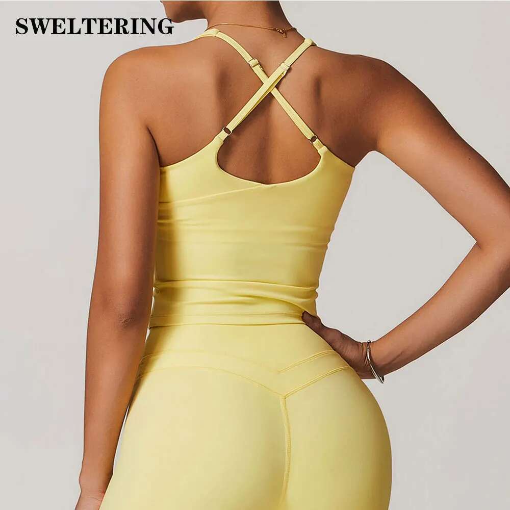 Underwear SWELTERING Push Up Bra Training Running Bralette Yoga Workout Fiess Tank Top Women Sports Vest Kl-My