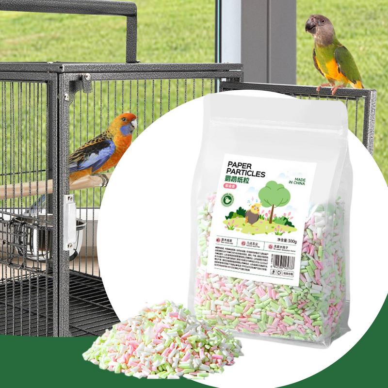 Bird Cage Bedding Natural Parrot Hamster Bedding Parrot Paper Supplies Soft Wood Shavings Odor Control Guinea Accessories Pet