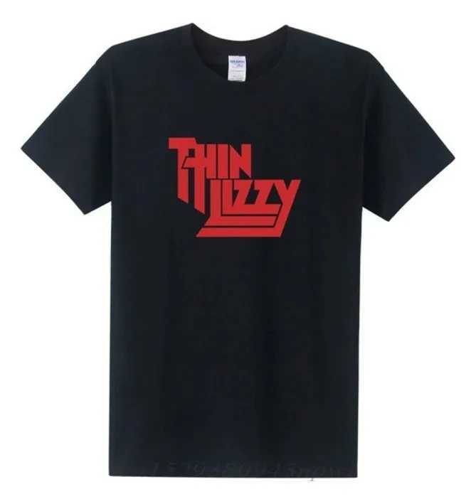 2024 Heavy Metal Rock Band Thin Lizzy T Shirt Men Tops Music Singer T-shirt Short Sleeve Cotton O-neck Tee Top ClothesT250305