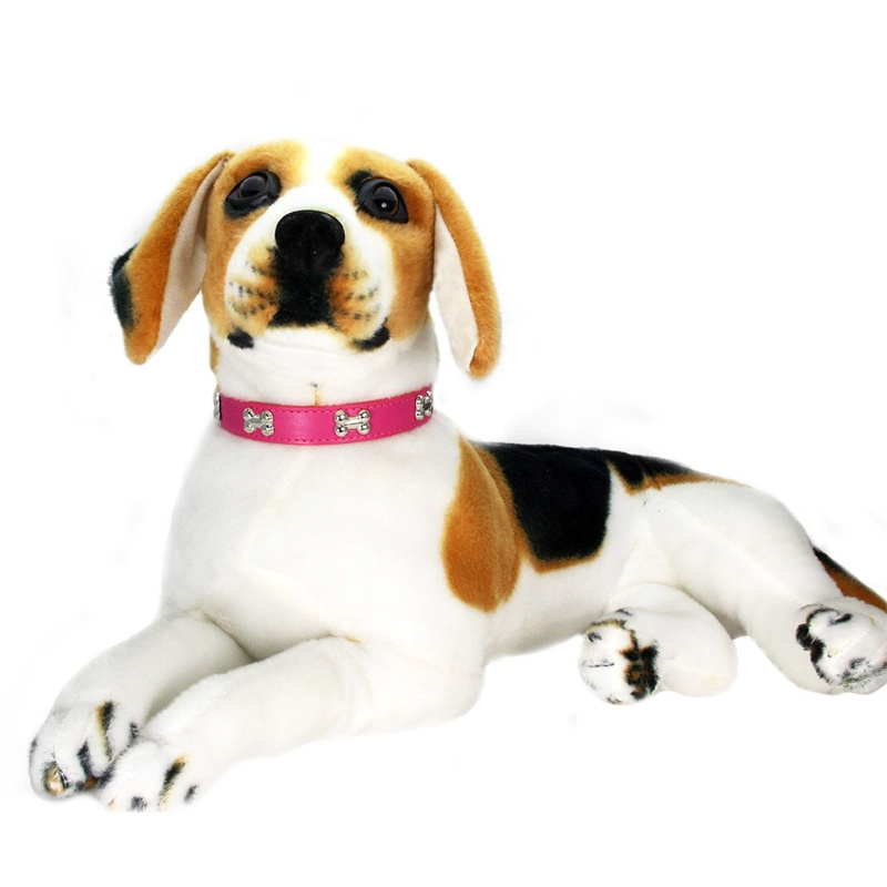 Pet-Friendly Premium Bone Leather Dog Collar Versatile Design for Cats and Various Breeds of Dogs