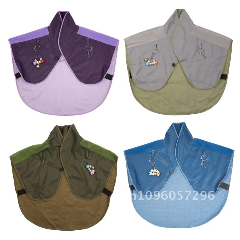 Bird Parrot Shoulder Cape Anti-Scratch for Budgies Shawl Protector Lovebirds