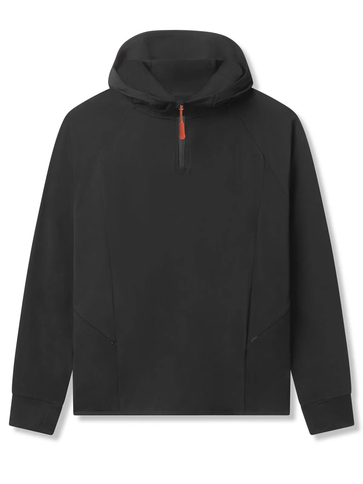 Mens Sportswear Hoodie Fitness Casual Breathable Running Milk Silk Fleece Half Cardigan Zipper Long Sleeve European Size 250304