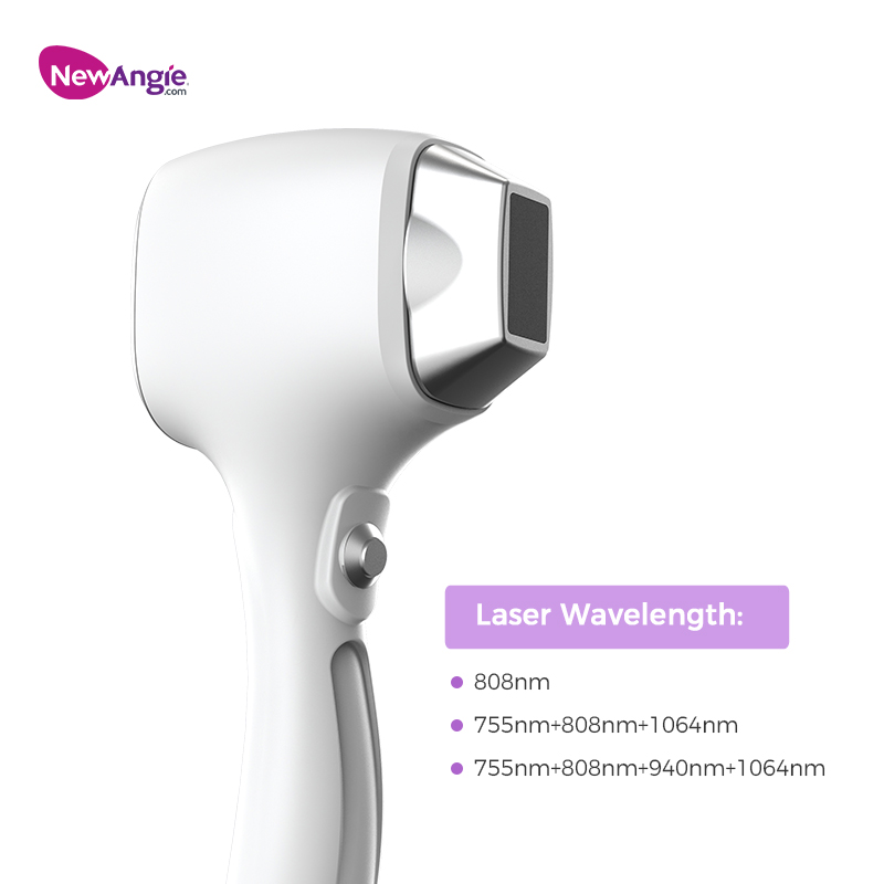 755 808 1064nm Diode Laser Fast Hair Removal Machine 12 Bars Skin Rejuvenation Cooling System Painless Permanent Epilator