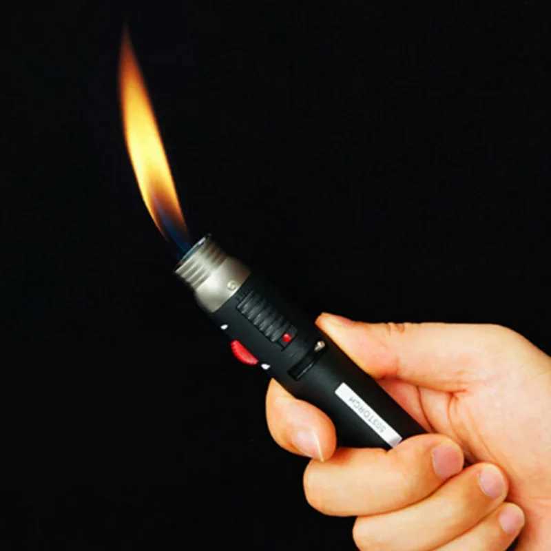 Mini Jet Pencil Flame 503 Torch Butane Gas Welding Soldering Lighter Adjustable 2 Kinds FlameT250305