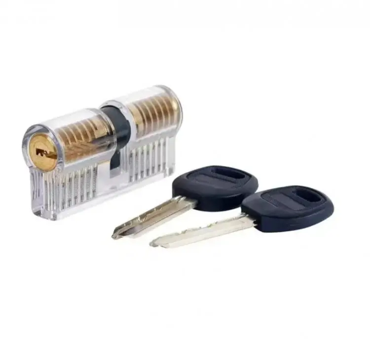 Locksmith Pick Training Kit Transparent Padlock Door Lock Opener Professional Hand Tools Lock Picking Keys Hooks Remover Set