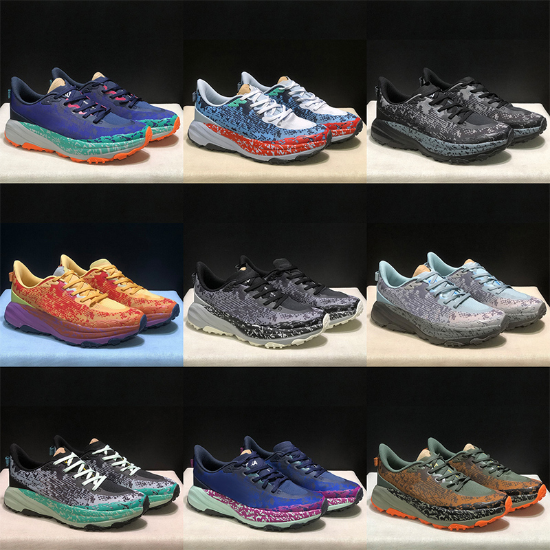Designer SpeedGoat 6 running shoes sneakers mens womens bondi 8 9 womens Challenger 7 Anthracite hiking shoe men outdoor Sports Trainers 36-47
