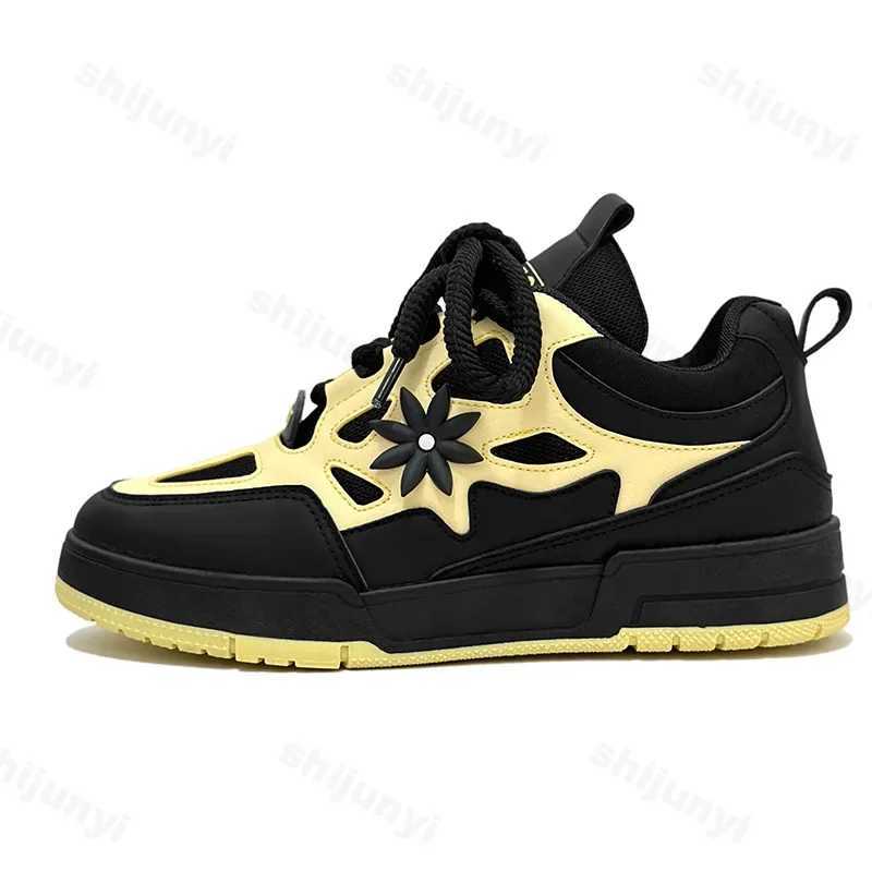 Men Platform Vulcanized Shoes New Fashion Increased Thick Sole Breathable Casual Wear Resistant Casual Sports Shoes for MenC250305