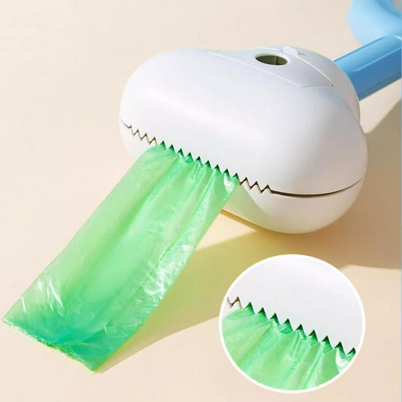 Pet Cat Dog Feces Cleaner Pooper Scooper Cloud Shape Jaw Poop Scoop Outdoor Waste Pick Up Dog Cleaning Products