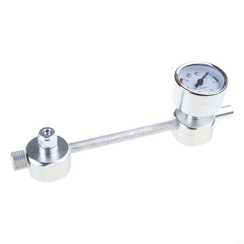 547F Aquarium DIY CO2 System Generator Bubble Counter Plants Diffuser with Solenoid for Valve Fish for Tank Regulator