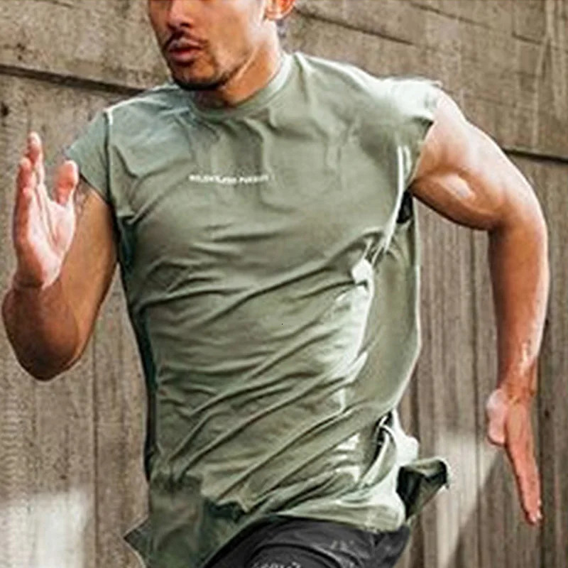 Gyms Mens Fitness Quick Dry Tank Top Jogging Sleeveless Shirt Breathable Sports Vest Undershirt Running Casual Vest Male 250304