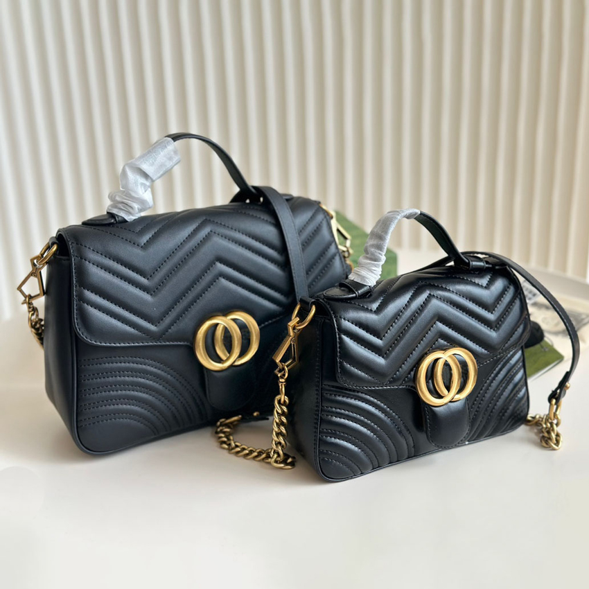 Hgh Quality Crossbody Classic Shoulder Advanced Handbag Large Capacity Crossbodybag Black bag Retro US Designer Wallet 8A