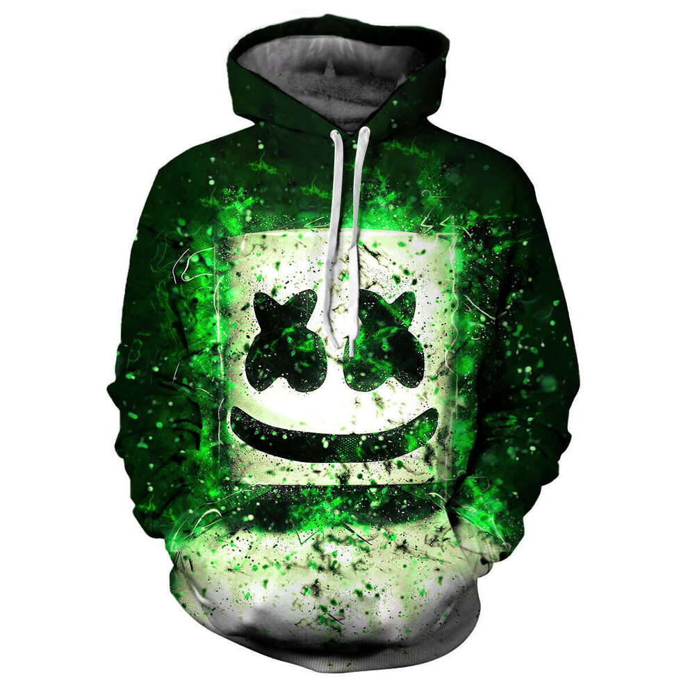Autumn TEMU3D Digital Printed Men's Fashion Hoodie