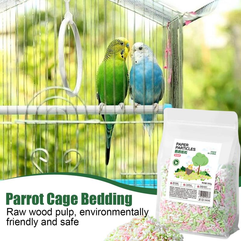 Bird Cage Bedding Natural Small Animal Bedding For Parrots Parrot Paper Supplies Soft Wood Shavings Odor Control Guinea