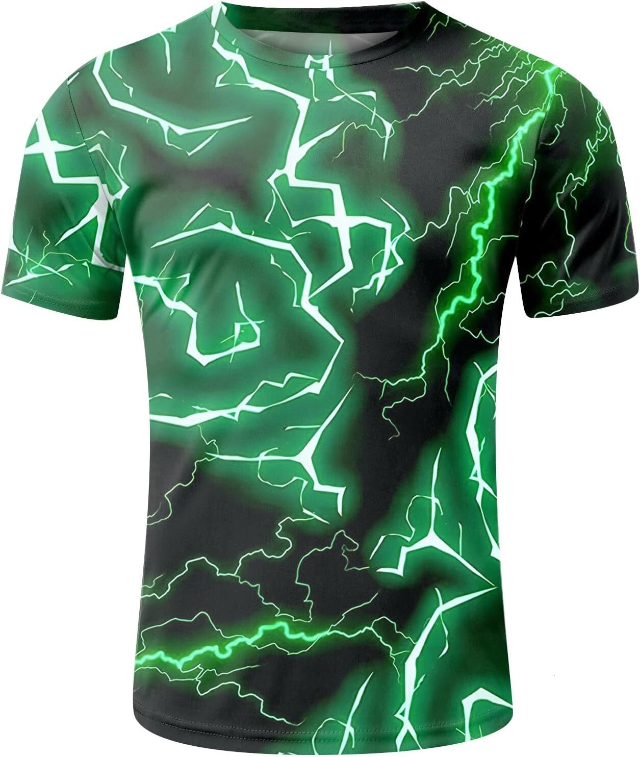 Mens T shirt Tee Shirts Mens Short Sleeve 3D Pattern Printed Fashion Graphic Workout Crew Neck Pullover Tops Soft Summer Casual tops summer clothes gr