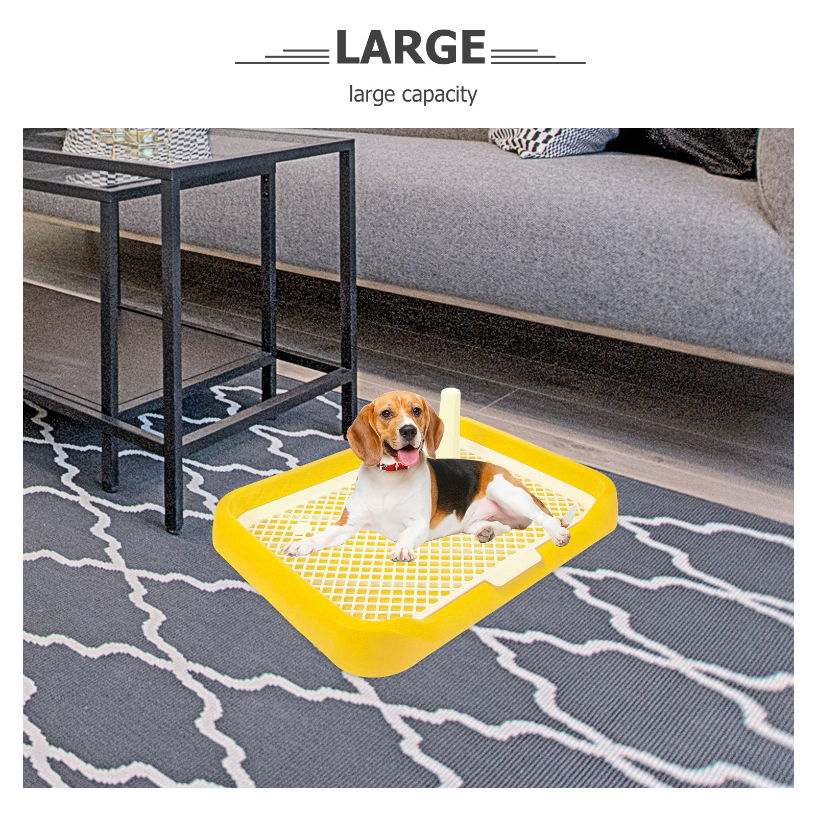 Puppy Toilet Anti-slid Training Pee Pad Mesh Dog Toilet Dog Potty Tray Pet Potty Tray Holder indoor dog potties