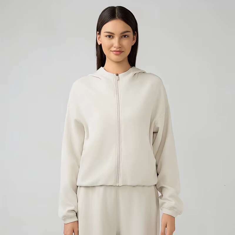 2024 New Women's Loose Casual Hoodie Running Hooded Coat