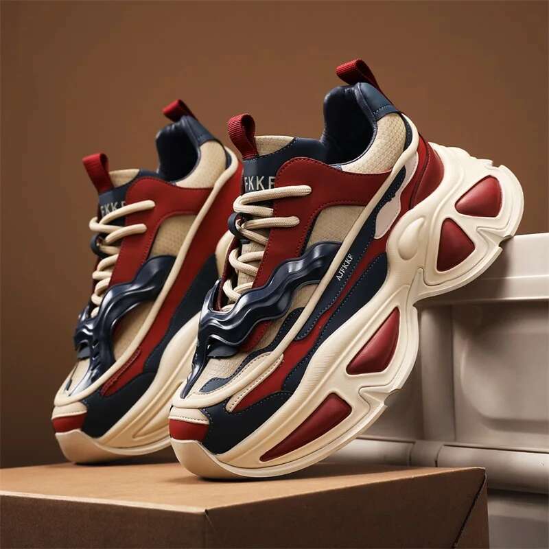 For British Athletic Sneakers Sport Walking Sneaker Men Street Style Platform Shoes Male 2025