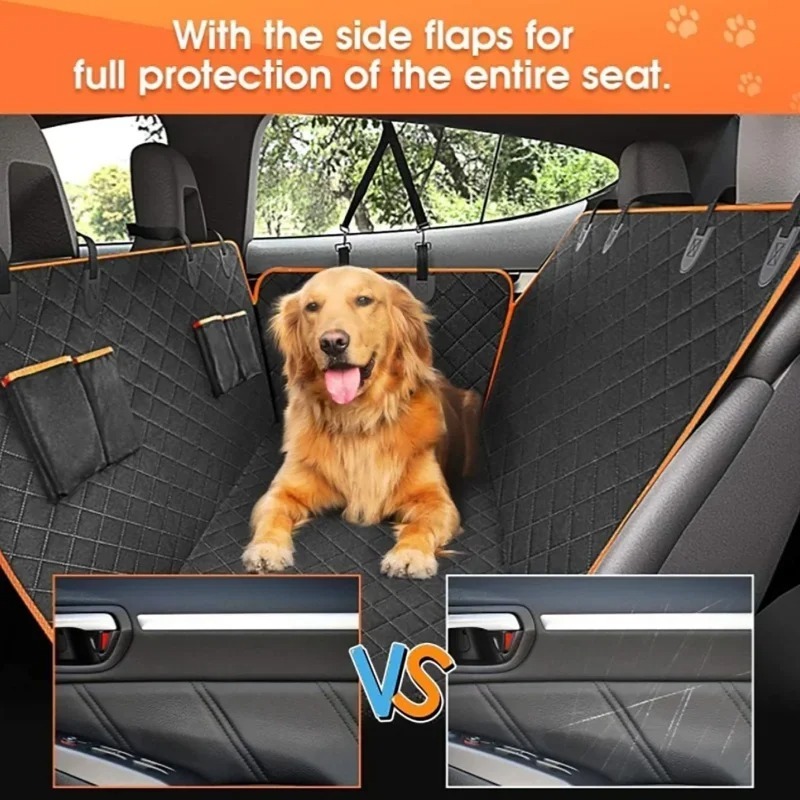 Dog Car Seat Cover Pet Travel Mat Cat Dog Hammock Cover Rear Seat Scratchproof Protector Car Puppy Accessories Pet Supplies
