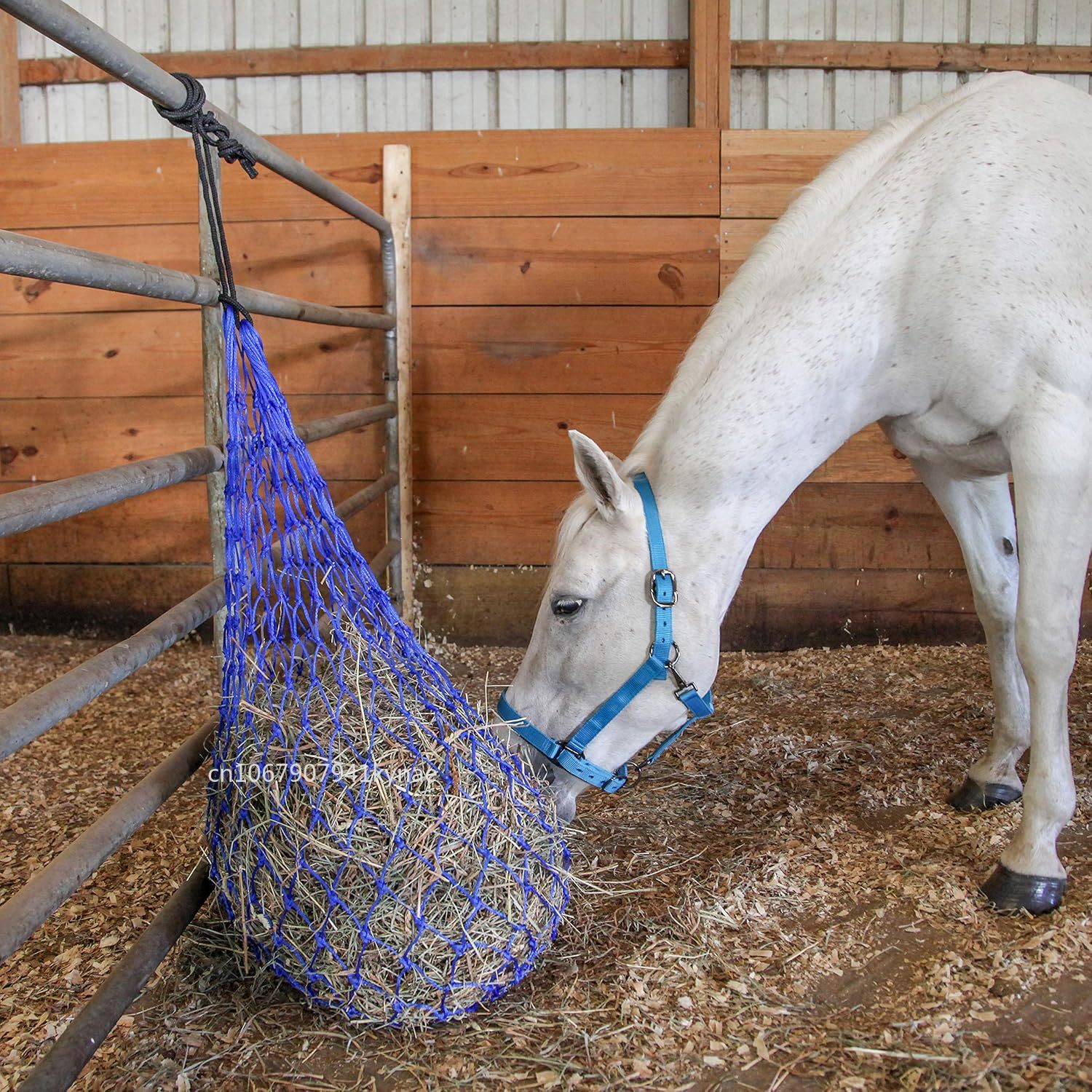 Hay Net for Horses,Slow Feed Hay Bag for Horses Goat Sheep,Hanging Hay Feeder Bag for Horses Stable Stall Paddock Rest Toy