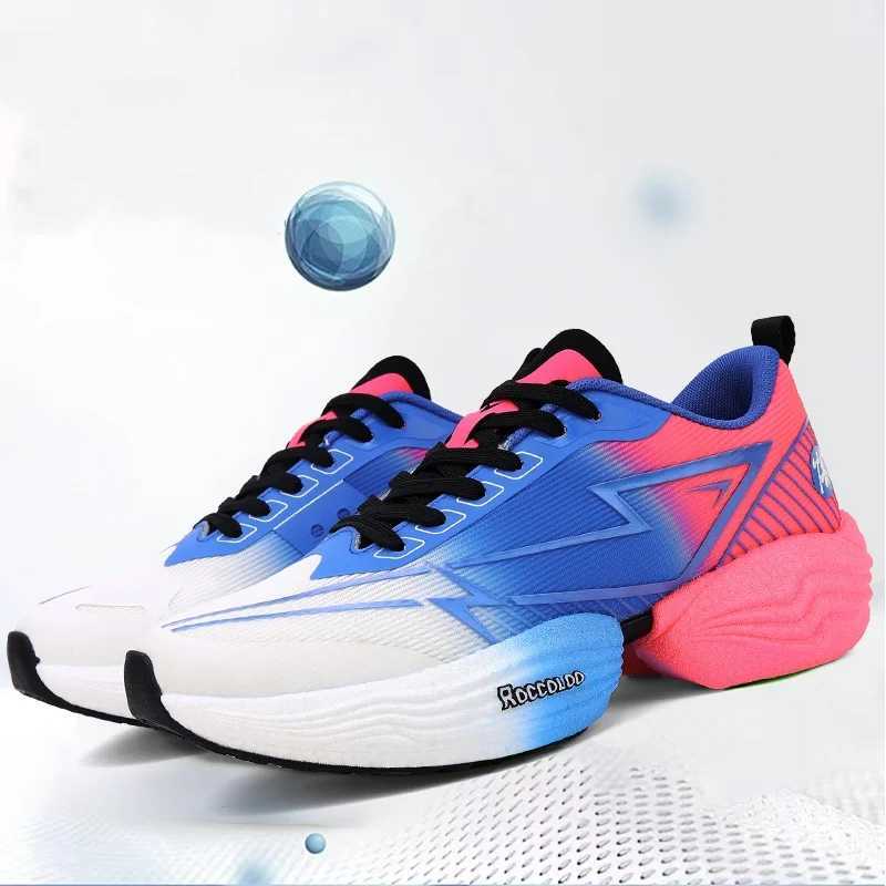 Air Cushion Sports Running Shoes Men Casual Marathon Carbon Plate Breathable tralight Wens Cfort Athletic Sneakers Tenis Y250304