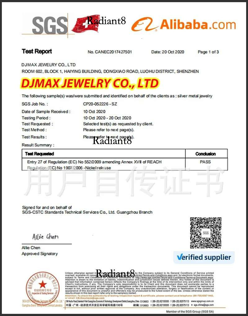 DJMAX Original Sier Without Stones 3MM 4MM 5MM Tennis Chain Empty Holder Suitable For DIY Jewelry Making