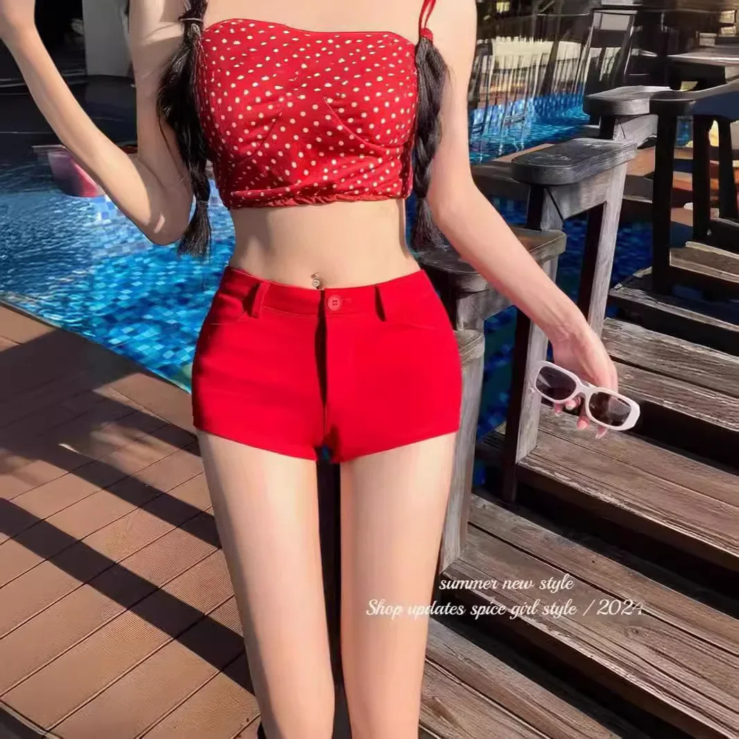 Casualshort Weight Loss Straight Leg Pants Aline Low Waist Factory Original Fabric Smooth Silhouette 250304