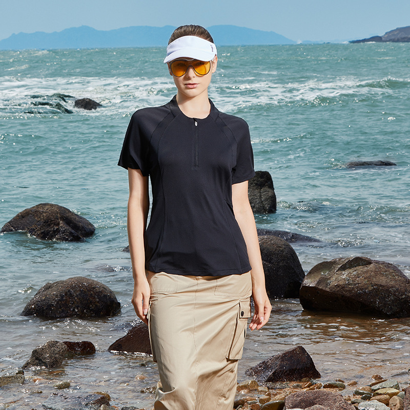 tracksuit Outdoor breathable outdoor clothes women's hiking quick drying running short sleeved T-shirt men's half