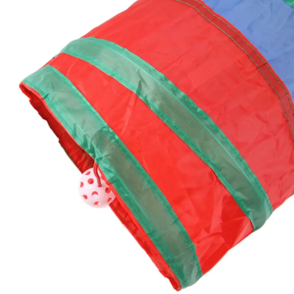 Wear-resistant Cat Play Tunnel Foldable Pet Animal Tunnels with Crinkle Playing Toy for Cats Guinea Pig Rabbits Funny Cat Supply