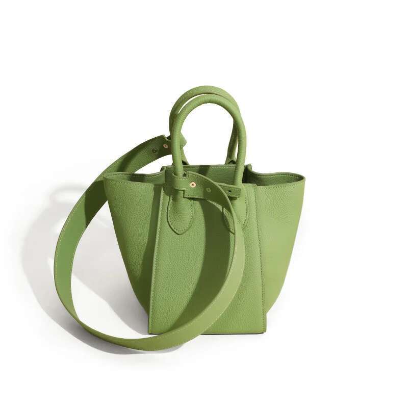 Women's Gift 2025 New Women's Crossbody Bucket Autumn And Winter Leather All-In-One Single Shoulder Carrying Basket Bag