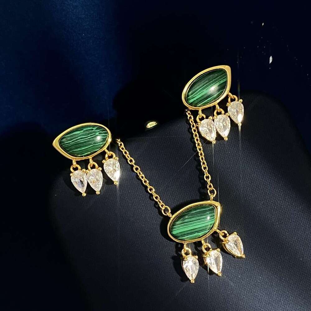 3 Sparkg Water Droplet Zirconia Inverted Curved Surface Irregular Geometric Shape Xiaomi Shaped Dynamic Jewelry Set Boutique