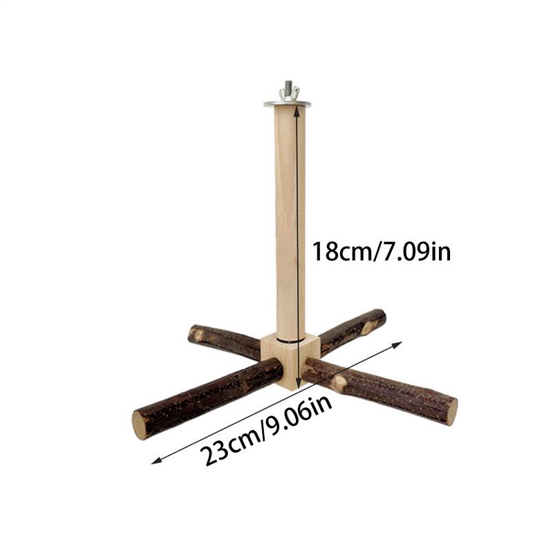 Natural Parrot Perch Bird Stand Tree Rods Claw Grinder Long Tailed Parakeet Climbing Standing Tree Branch Bird Cage Accessories