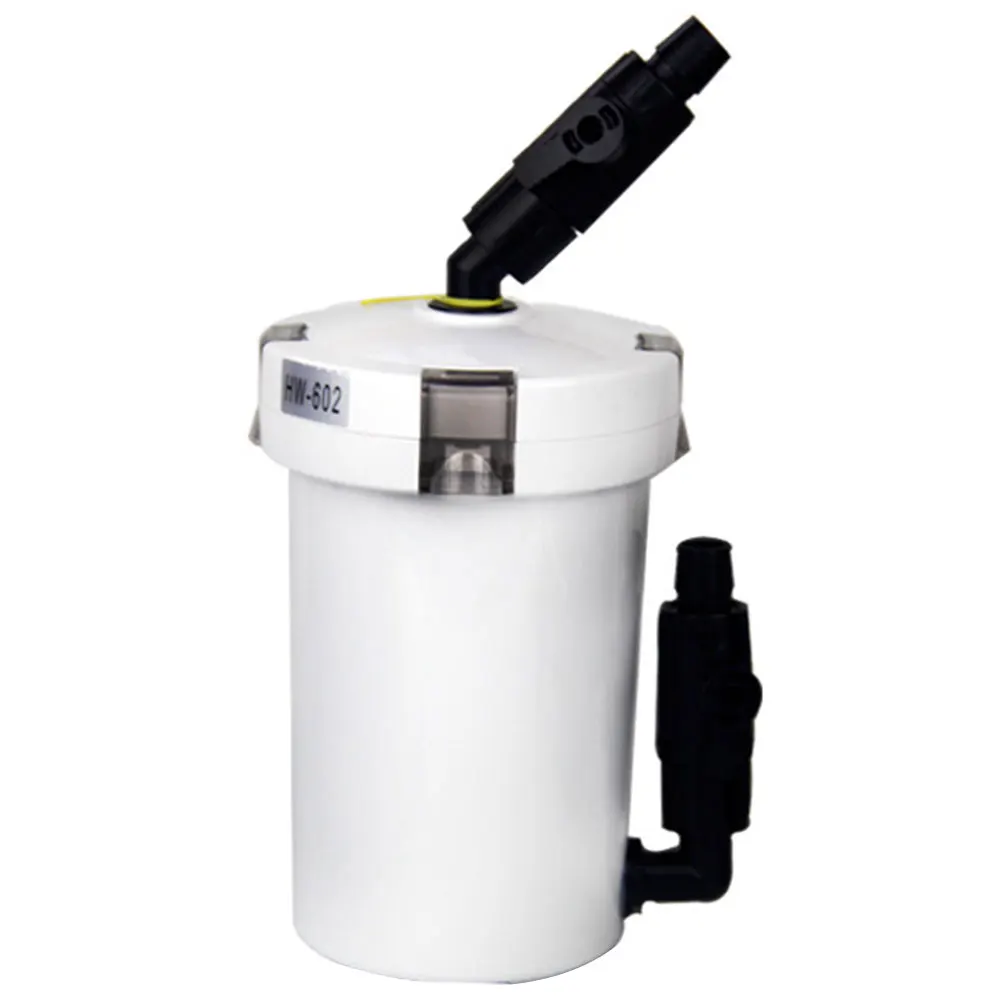 6W 400L/h Pump Table Top Ultra Quiet Outer Aquarium Water Purifying Durable Fish Tank Filtration System External Canister Filter