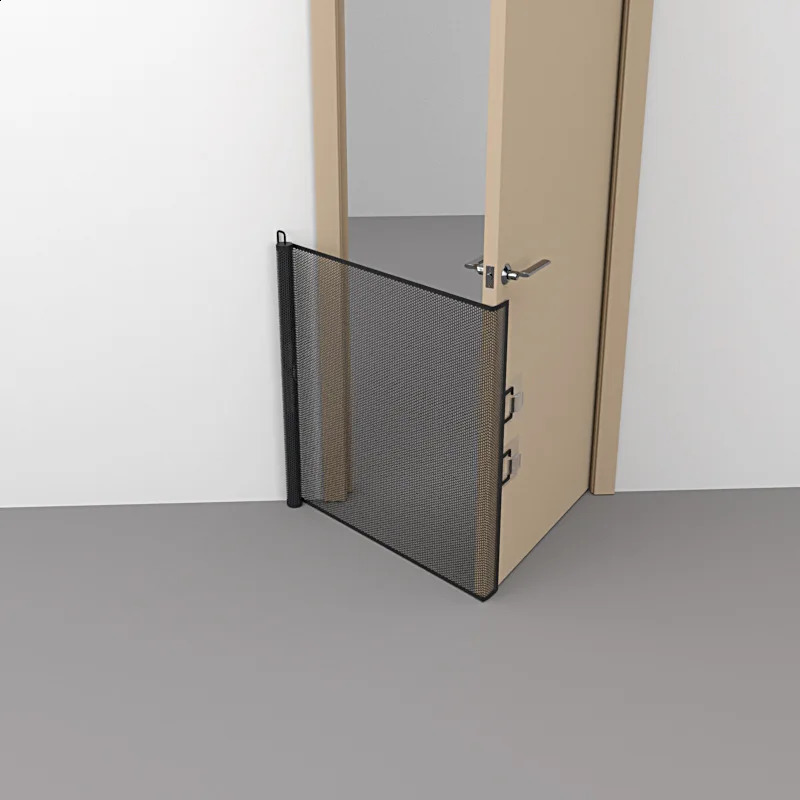 Cat Gate for Doorway Retractable Dog Gate Gates for Dogs Indoor Cat Safety Gate - No Jumping Over Pet Gate Cat Gate for H 250304