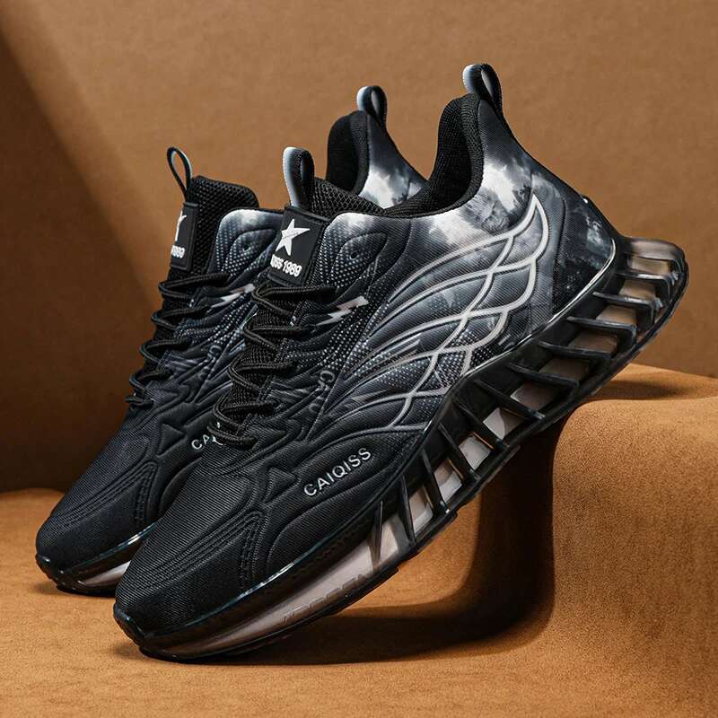 Running Men Flat Comfortable Outdoor Sports Mesh Breathable Casual Gym Jogging Shoes 2025 New Original Sneakers Man
