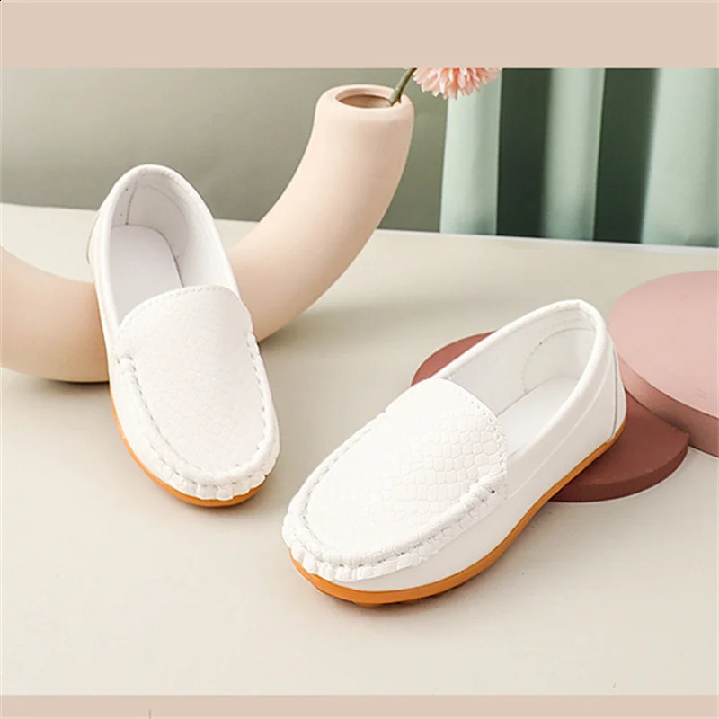 Kids Shoes Baby Boy Loafers Toddlers Infant Girls Casual Shoes Soft Leather Walkers Comfortable Flats Summer Shoes 250304