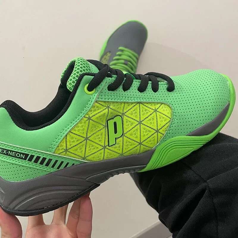 Professional Tennis Men Anti-Slippery Shoe Hard-Wearing Badminton Shoes Mens Designer Leather Sport Sneakers Man