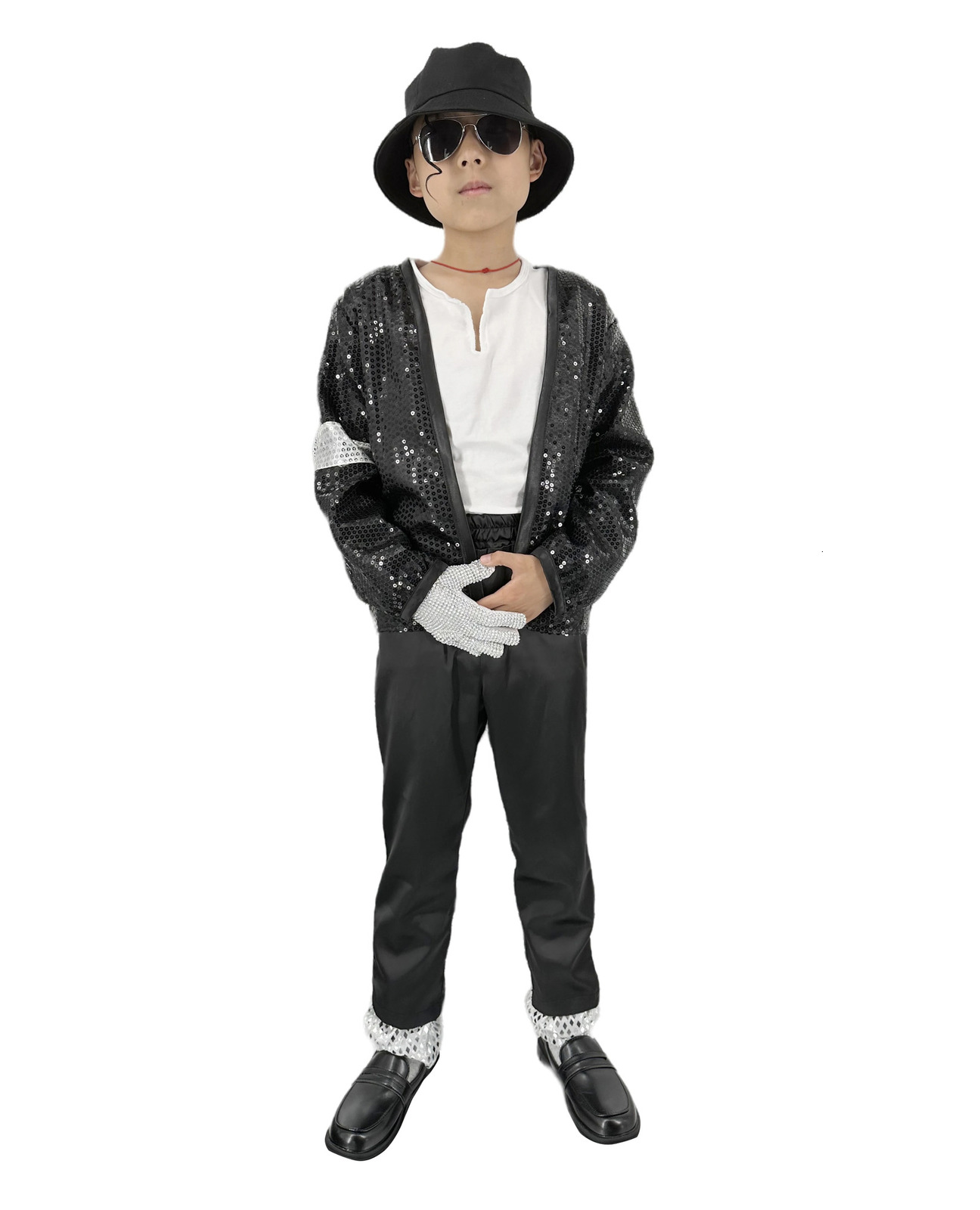 Halloween Night Michael Jacket for Men Kid Show Performance Party Celebrity Birthday 250304