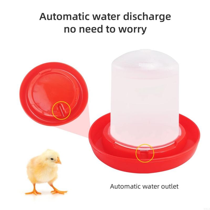 2025 New Baby Chick Feeder Waterer 0.35Lbs Chicken Feeder 5.4 Ounce Chicken Waterer Small Birds Poultry Feeding Equipment