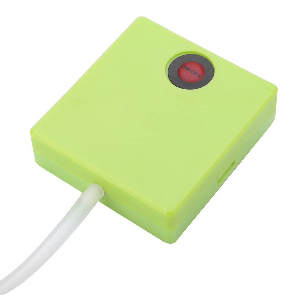 Aquarium Dry Battery Operated Fish Tank Air Pump Aerator Oxygen With Air Stone