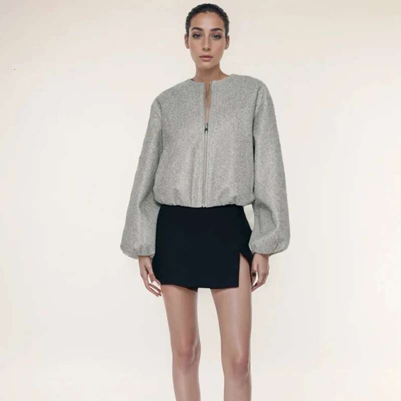 Trautumn Jackets 2024 New Chic Loose Street Warm Women's Jacket & Elegant Fashion Young Student Coat
