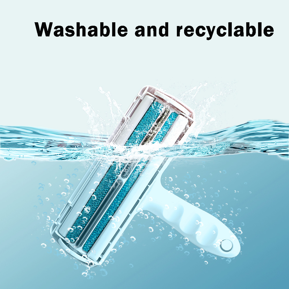 2025 update Pet Hair Remover, Washable Lint Roller for Pet Hair on Furniture Sofa Clothes ，Reuse Remove Portable Removal Tool
