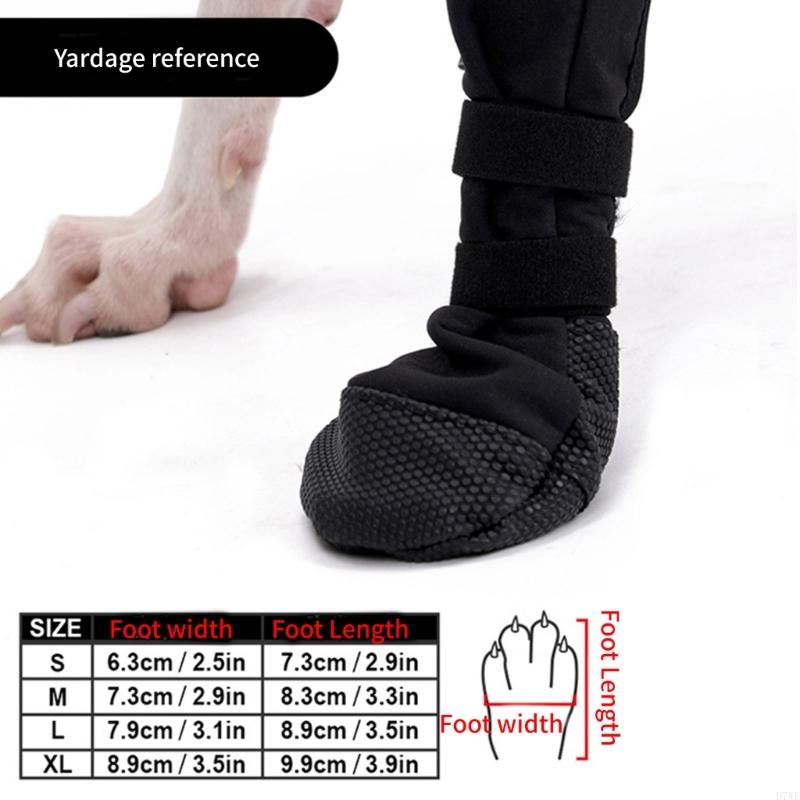 Waterproof Dog Shoe for Post Surgical Recovery Dog Wound Paws Healing Protections D7WE