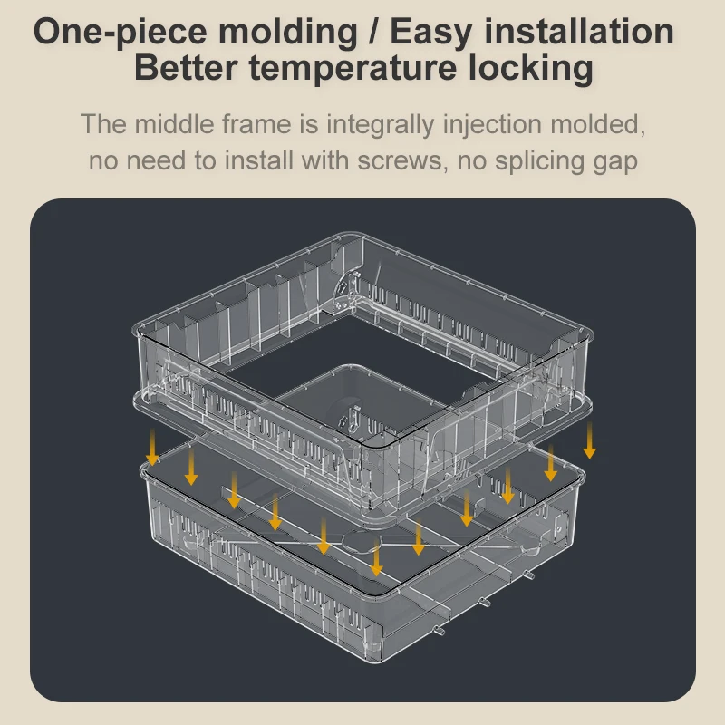 24 Eggs Incubator With Drawer Type Mini Egg Incubator With Automatic Water Ionic Waterbed Replenishment And Temperature Control