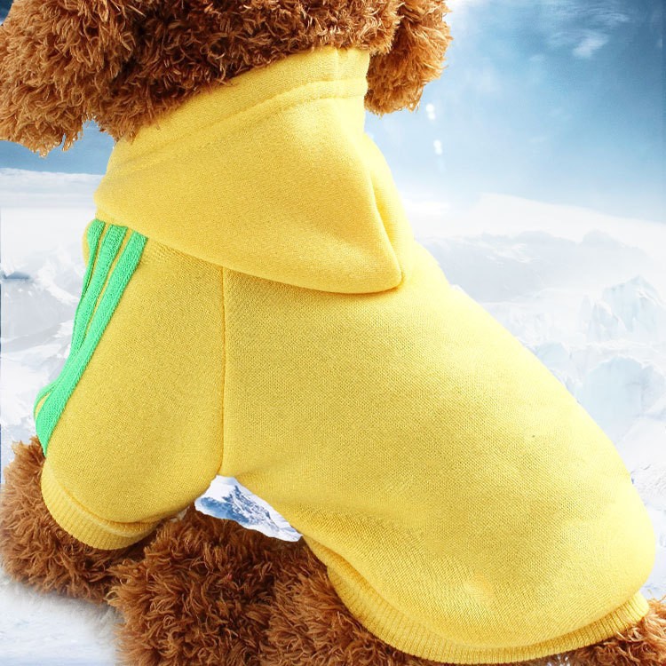 Winter - Spring Fashionable - style Drawstring Hoodies for Small and Large Dogs and Cats - Great Pet Apparel