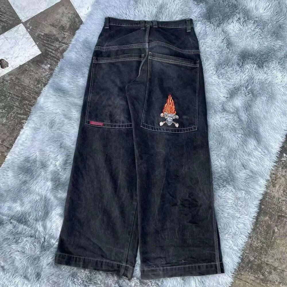 jnco jncos y2k pants baggy jinco for men cargo clothing ropa jeans japanese 2000s style 9#