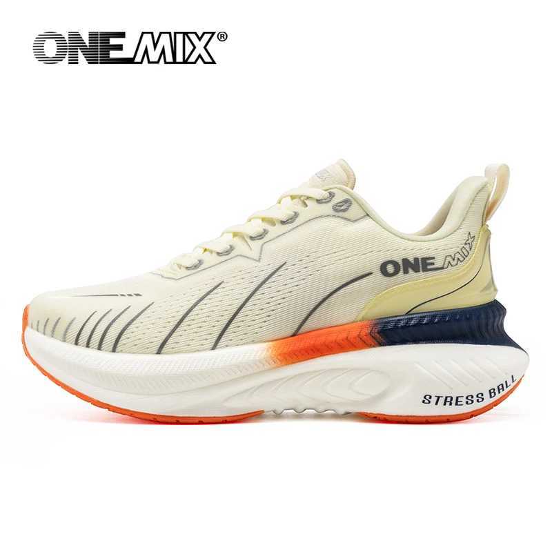 ONEMIX White Road Running Shoes for Men Air Cushion Outdoor Sport Shoes M Trainers Summer Jogging Shoes Wen Footwear Y250304