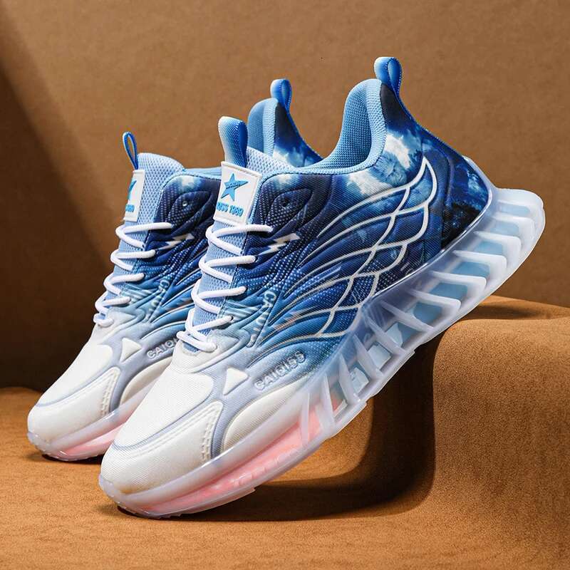 Running Men Flat Comfortable Outdoor Sports Mesh Breathable Casual Gym Jogging Shoes 2025 New Original Sneakers Man