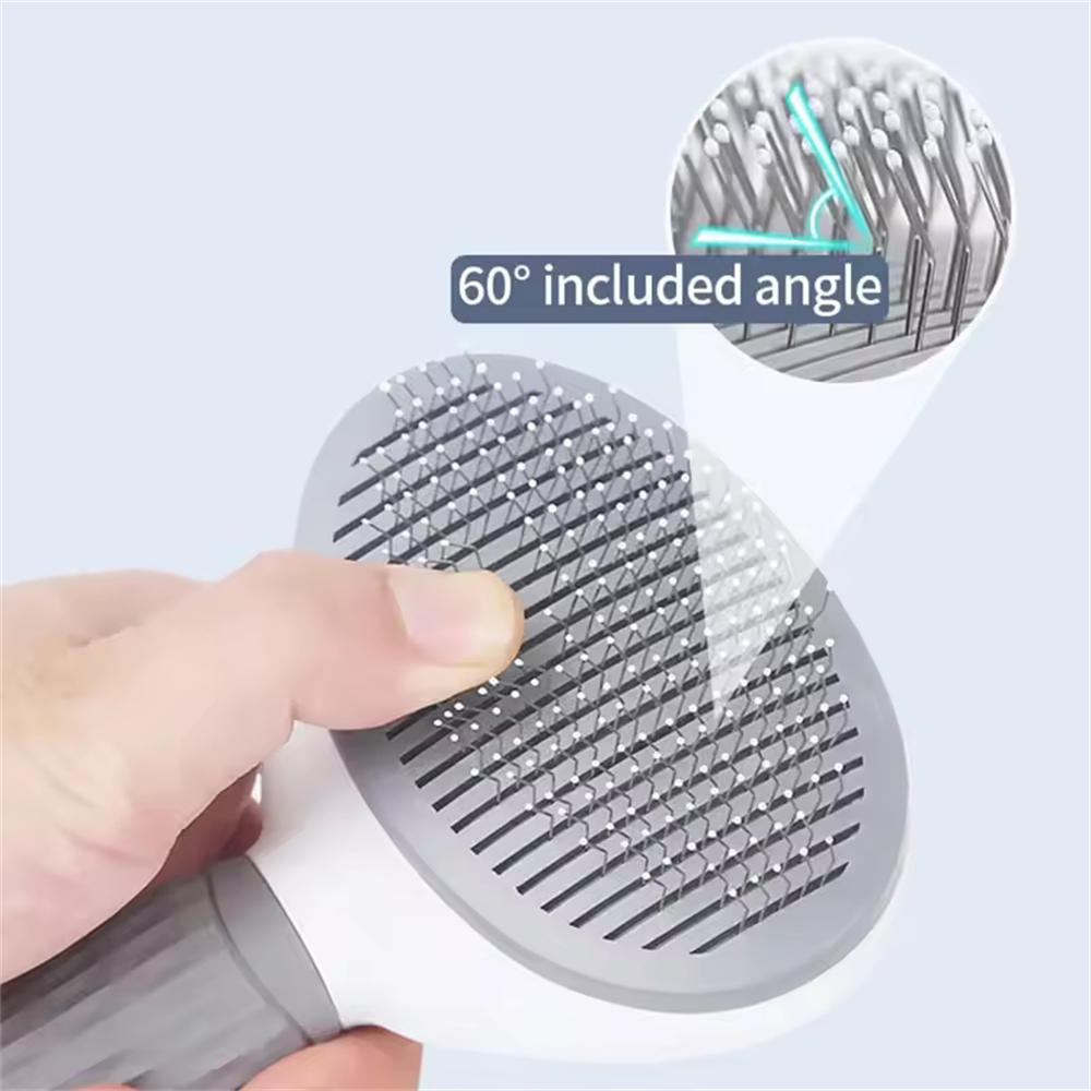 1Pc Pet Dog Hair Brush Cat Comb Pet Hair Remover Brush for Dogs Cats Puppy Kitten Grooming Tools Dogs Accessories Pet Supplies